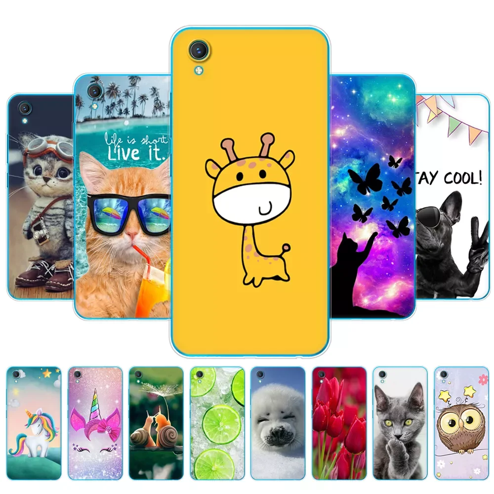 

For Vivo Y1s Cases Soft Silicon TPU Back Cover Phone Case For VIVO Y1S Y 1s Y1 s VivoY1s 2020 Case 6.22 inch Coque Shell flower