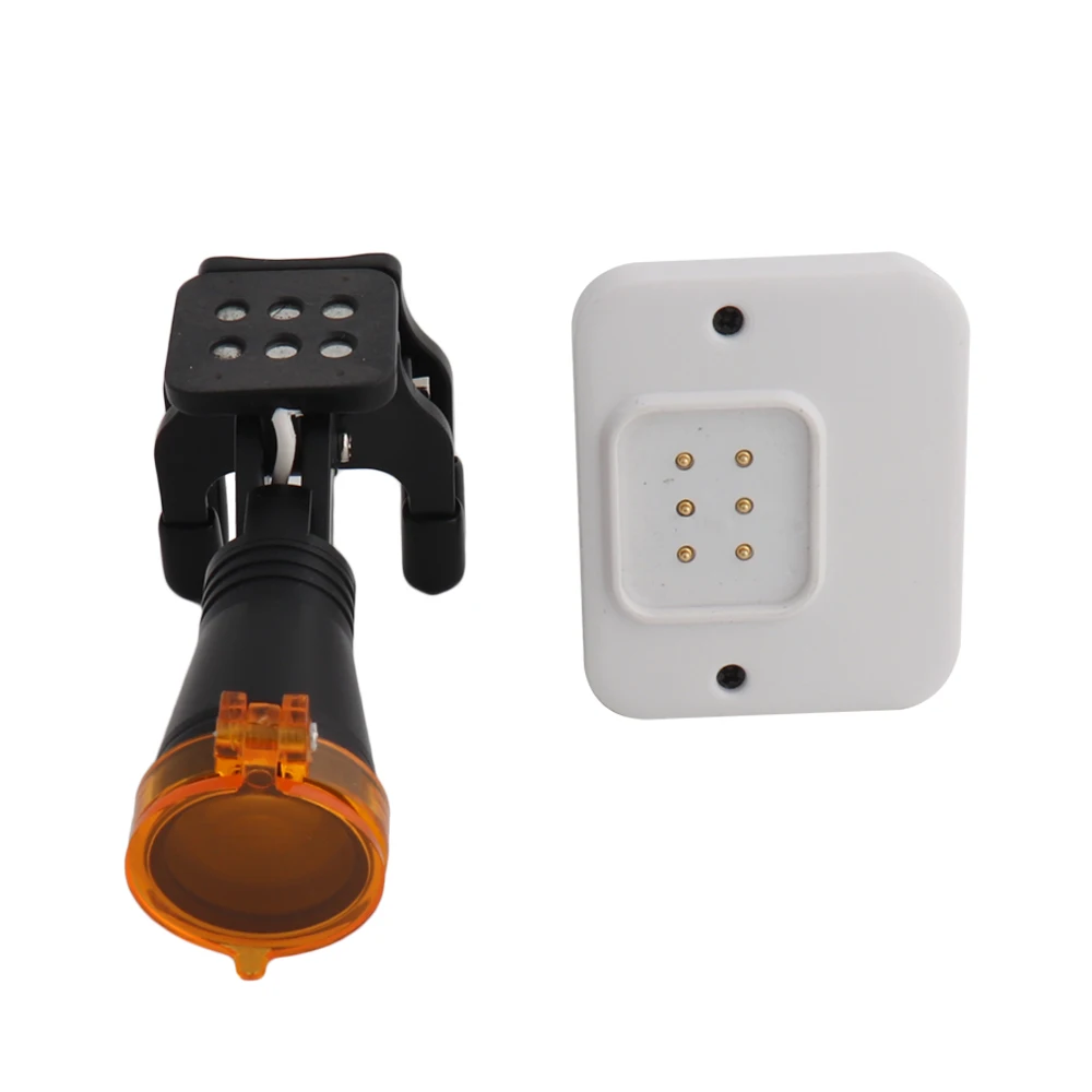 Беспроводная Фара 5 Вт налобный фонарь с 1 батареей Регулируемая лампа для