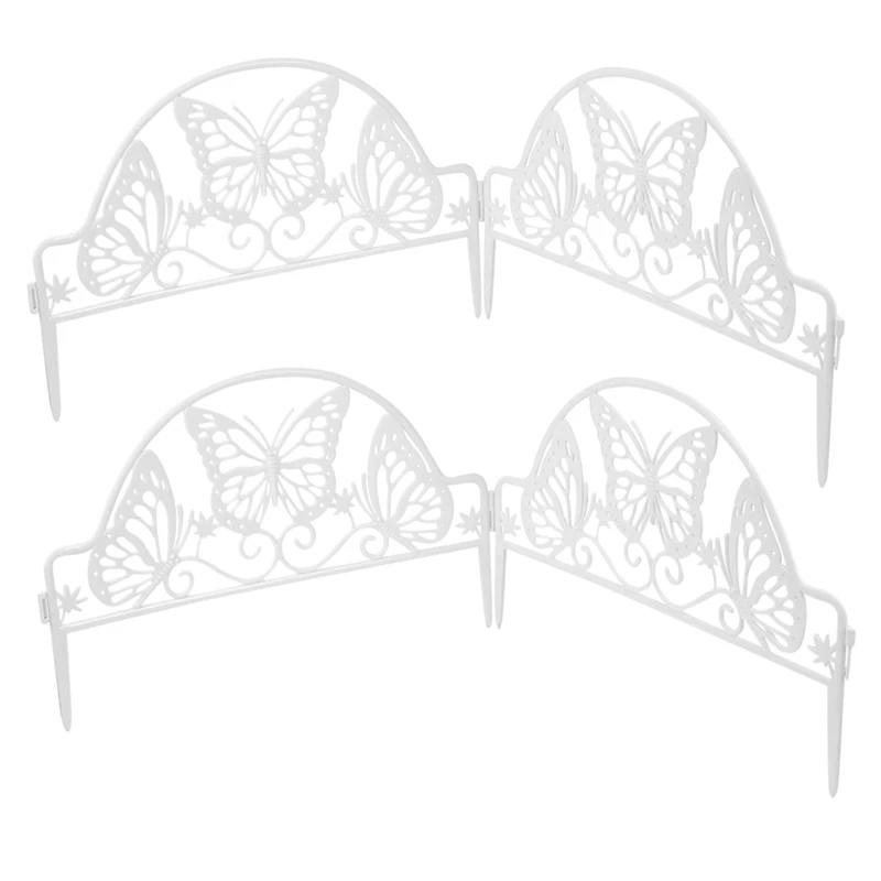 4 шт. уличная ограда садовая задняя граница газон Рождественская елка украшения