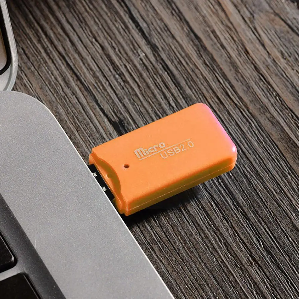 

High Quality Mini Usb 2.0 Card Reader For Micro Sd Card Tf Card Adapter Plug And Colourful Choose From For Tablet Pc D9g3