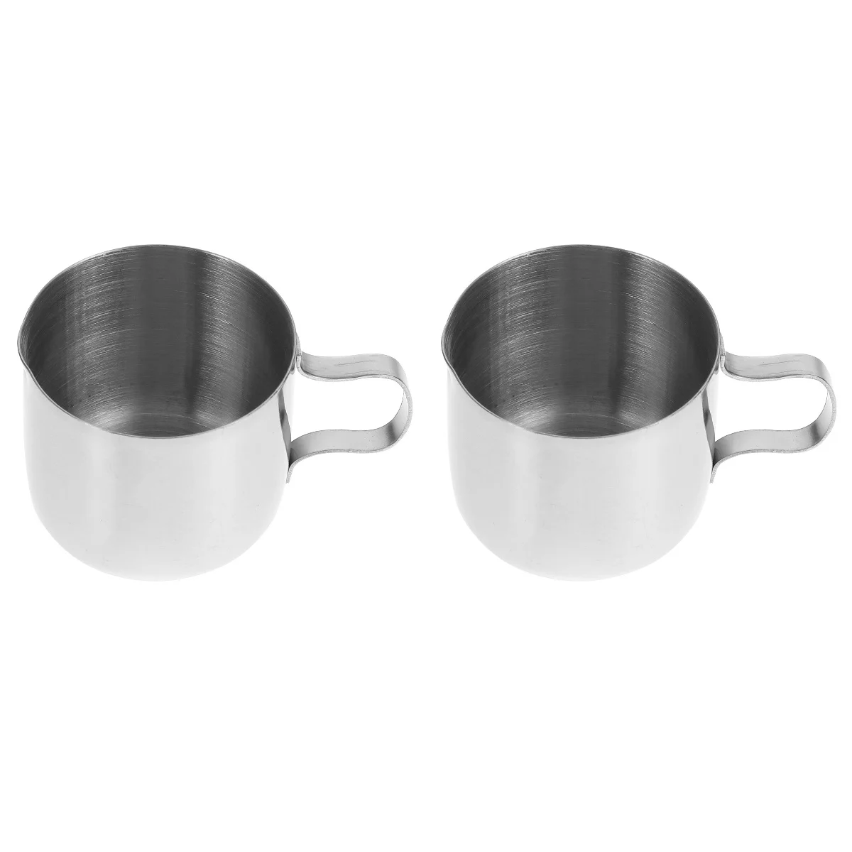

Coffee Mugpitcher Jug Cup Metal Frothing Stainless Steel Latte Steaming Hiking Espresso Tin Multipurpose Mugs Practical