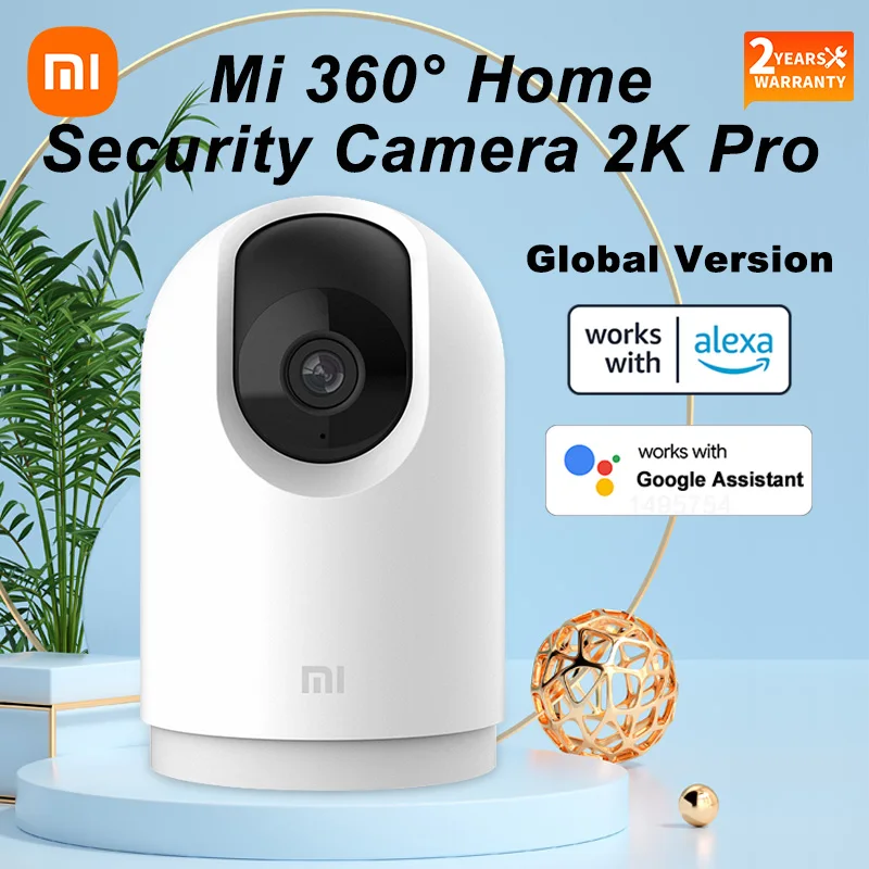 Новинка детский монитор Xiaomi Mi 360 ° камера видеонаблюдения 2K Pro 1296p Wi-Fi инфракрасное