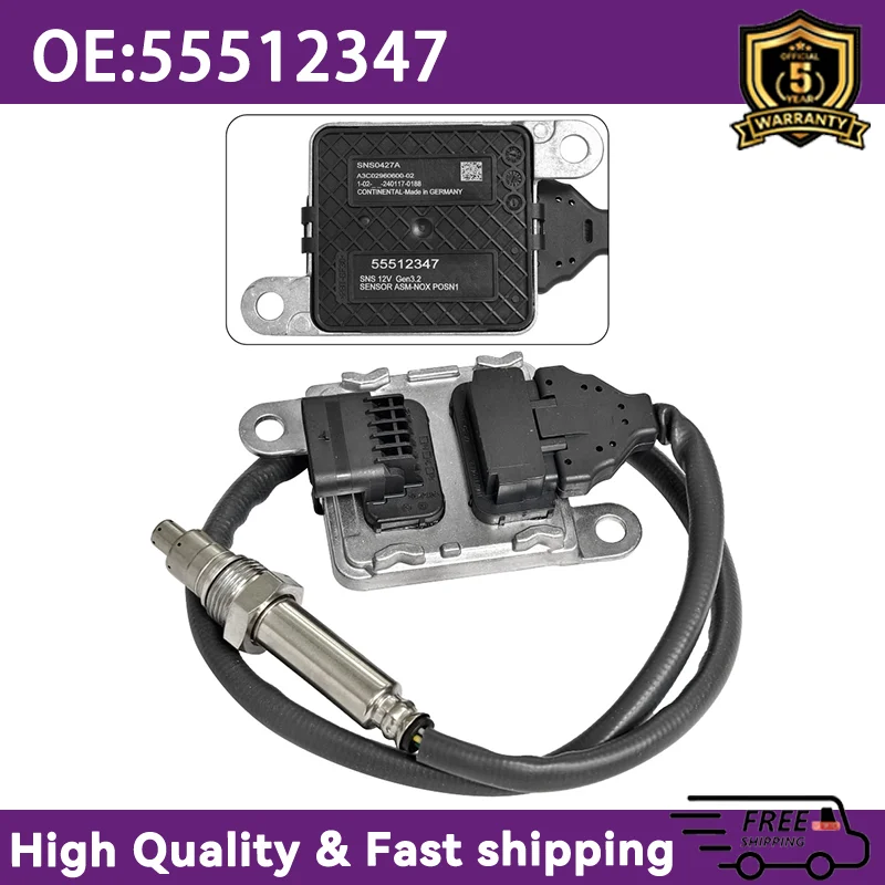 

55512347 Новый датчик NOX, датчик азота и кислорода для Opel Vauxhall Insignia B Country Tourer Grand Sport 55487663