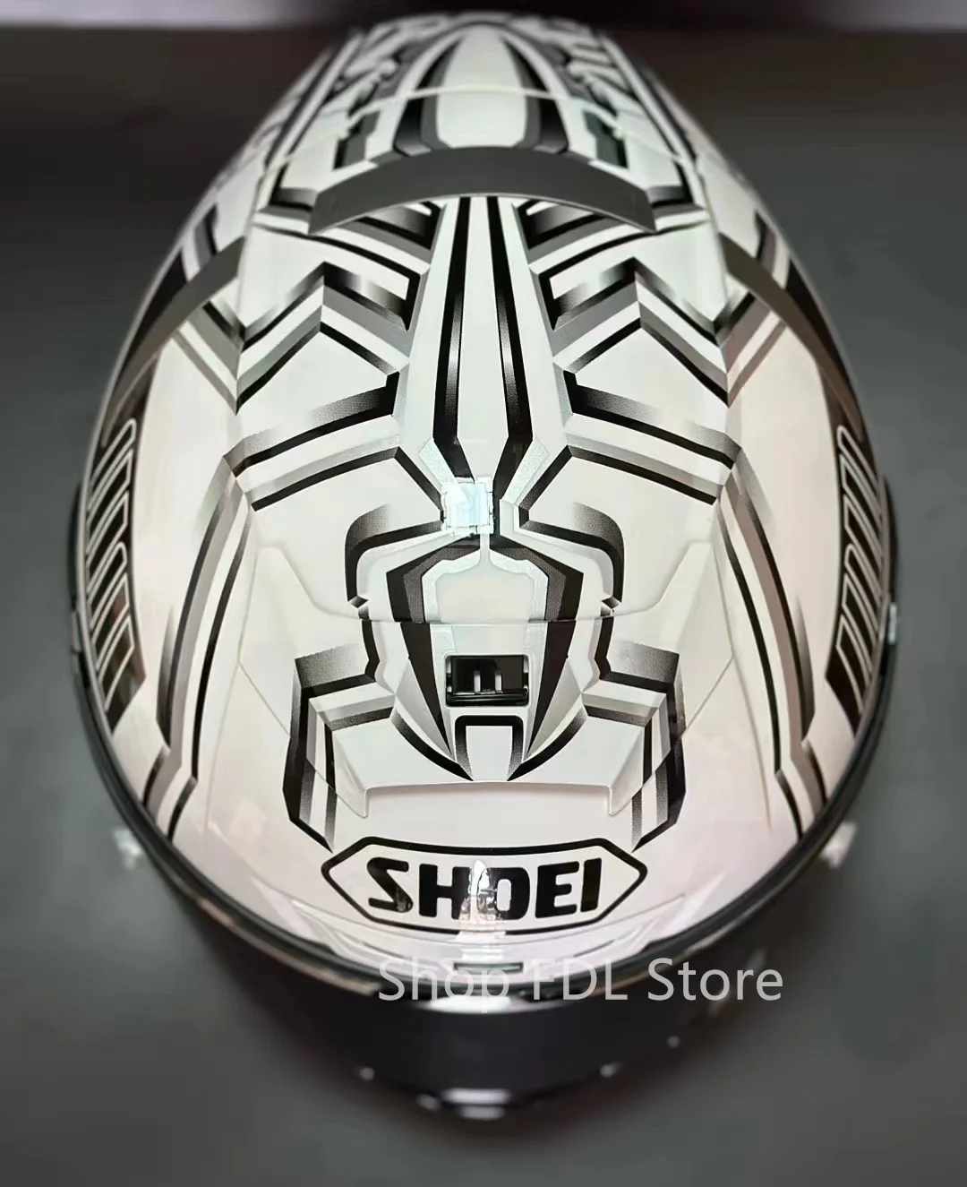 Shoei x Spirit III White