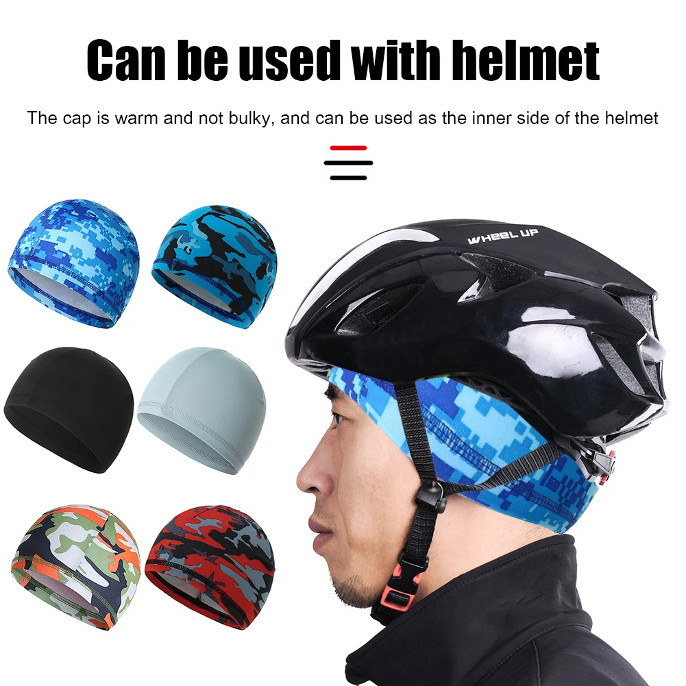 

Summer Helmet Liner Breathable Quick Drying Sport Beanie Men Women Running Riding Bandana Headscarf Scarf Hat Hood Headband