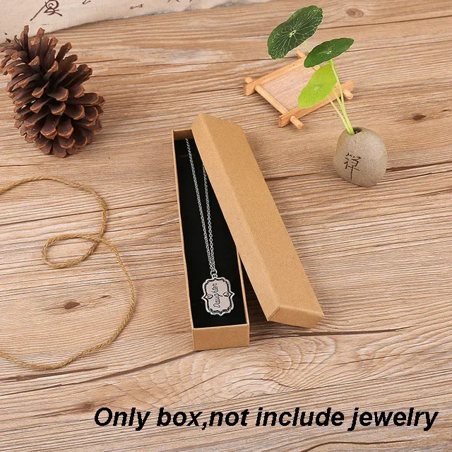 

Коробки для украшений из крафт-бумаги