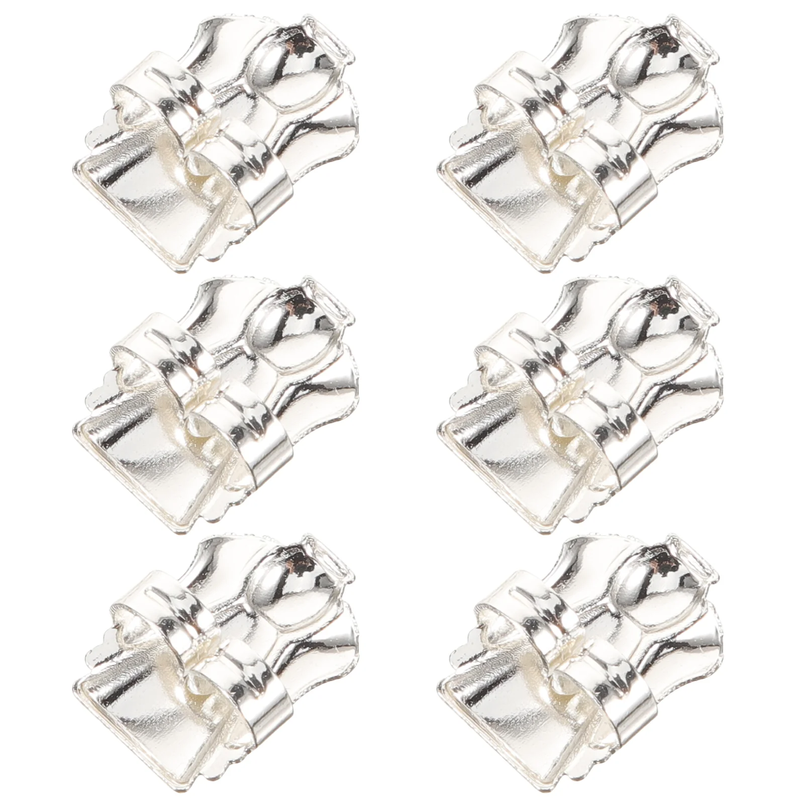 

3 Pairs Women Earring Decors Backs Lifters Adjustable Support Creative Ornaments Personality Studs Supports Heavy Earrings