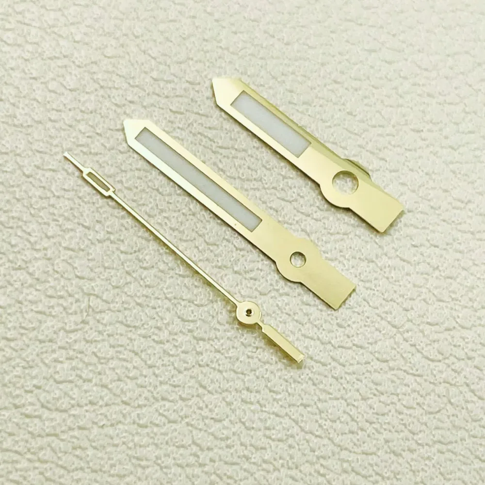 New Yuanzu NH35 Needle Mechanical Watch Modified Pointer NH36 Modified Diving Watch C3 Green Luminous Watch Assembly