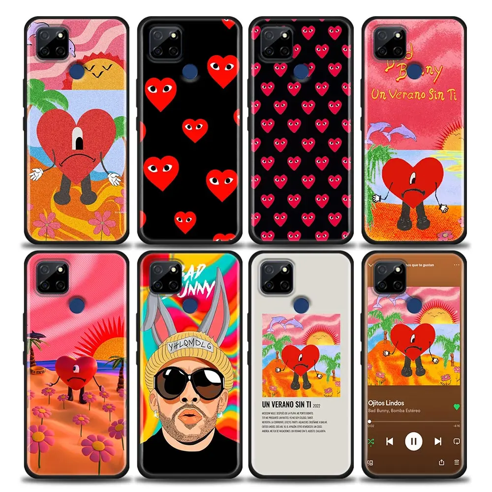 

Funda Case For OPPO Realme X50 X7 XT X 10 9 9I 8 8I Coque 7 7I 6 5 Pro Plus 5G Case Capa Para B-Bad B-Bunny Un Verano Sin Ti