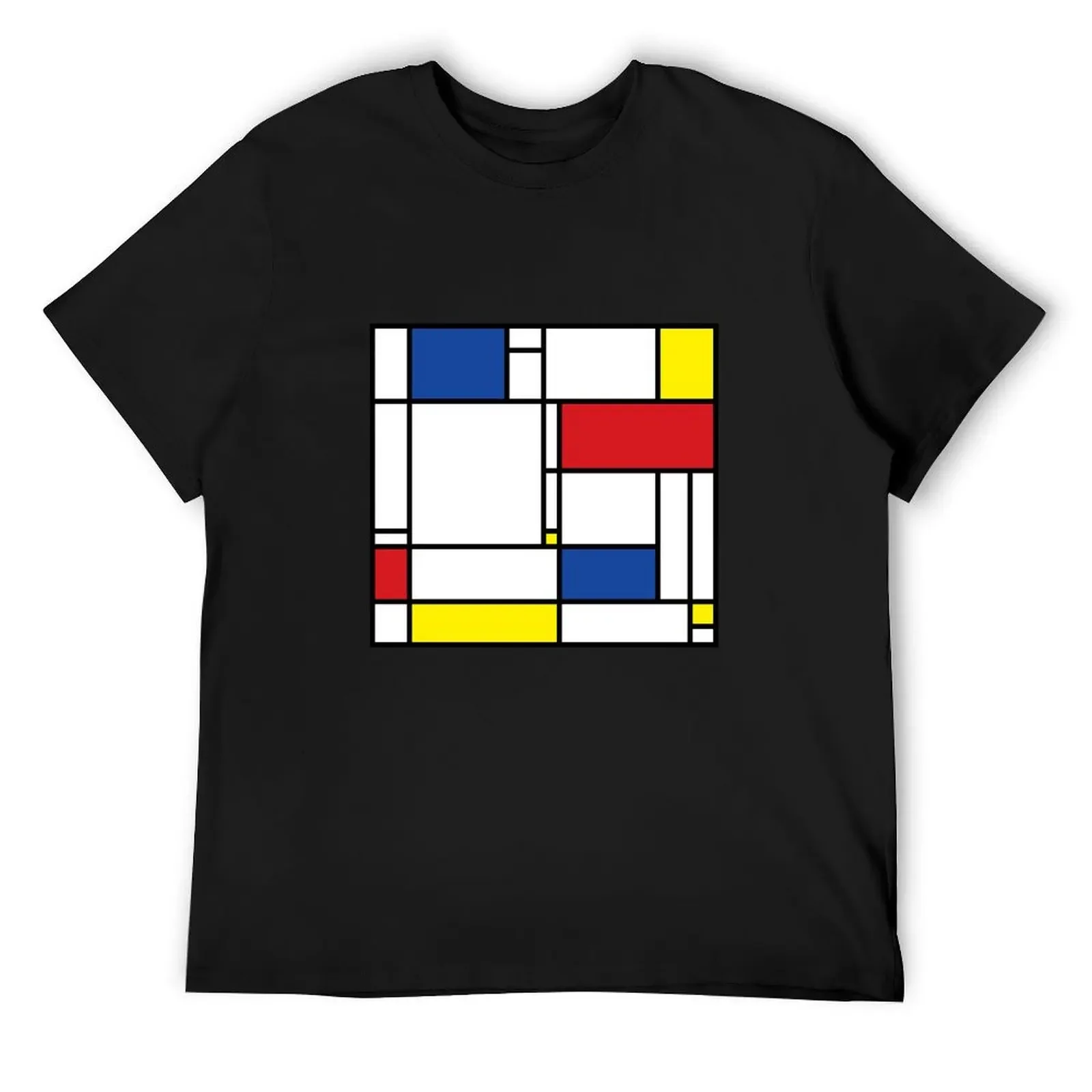 Mondrian Minimalist De Stijl Modern Art I.I ? Футболка Fatfatin одежда в стиле хиппи заготовки мужские