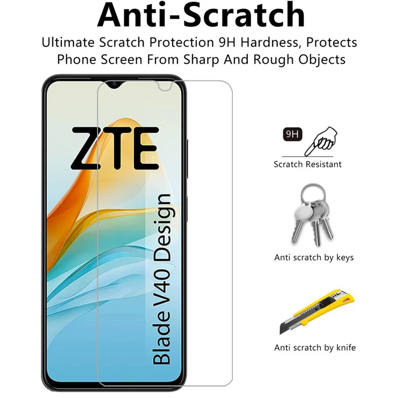 Защитная пленка для экрана zte blade v40 защитное закаленное стекло на bladev40 v 40 v40design