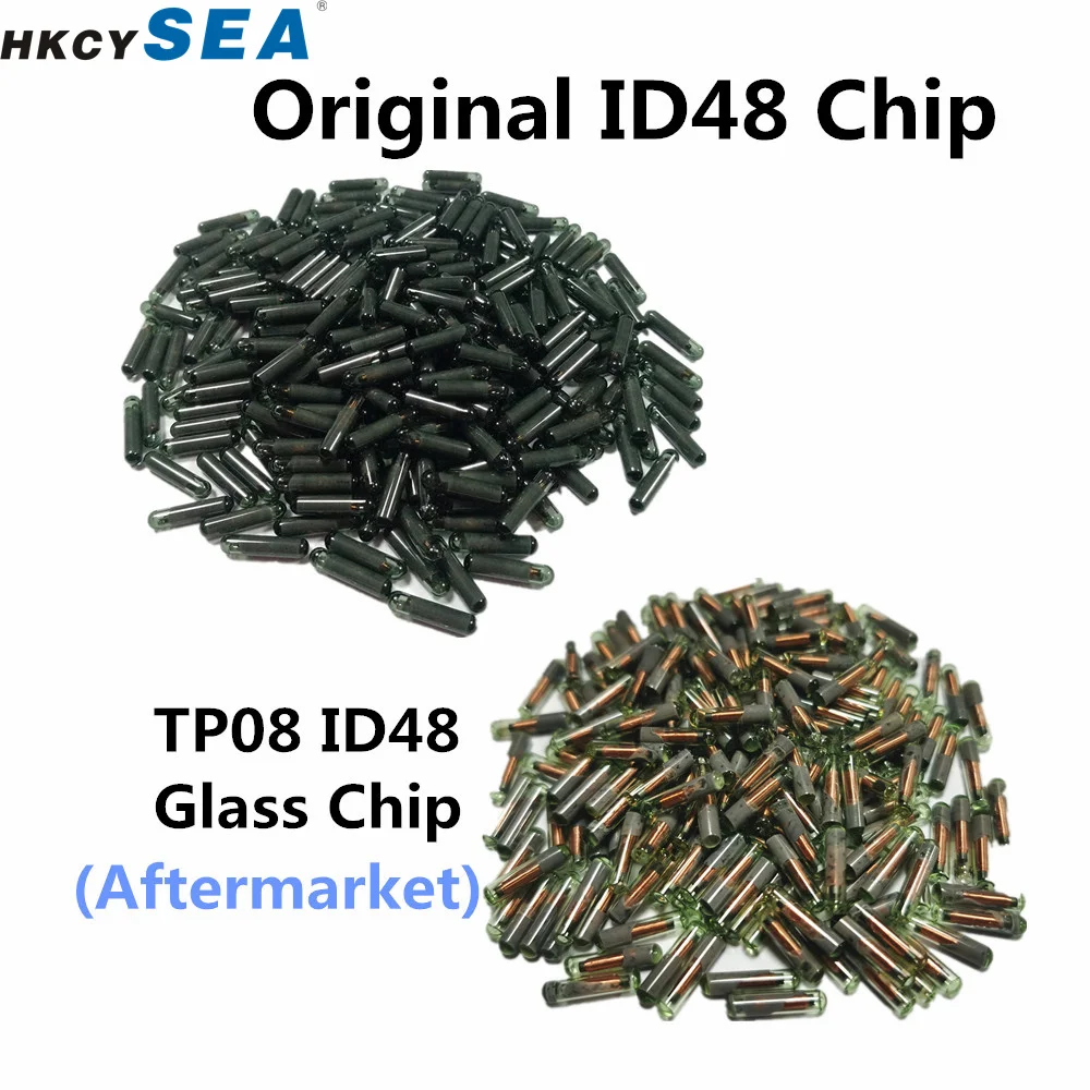10/50 шт./партия новинка чип для автомобильного ключа TP08 ID48 VW/Audi/Skoda/Seat