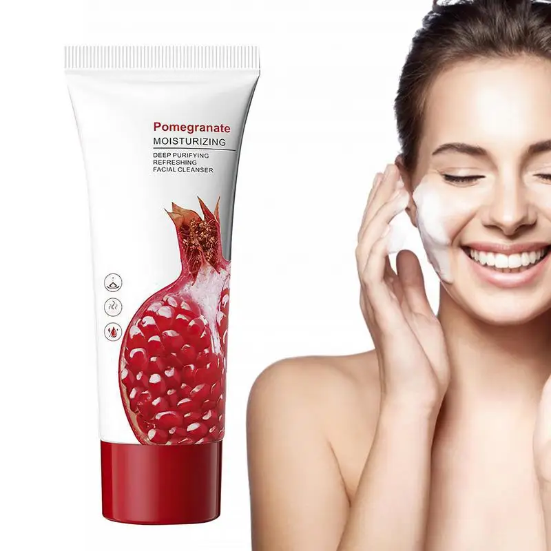 

Facial Cleanser Rose Fruity Gentle Face Cleanser Gentle Hydrating Facial Cleanser 100g For Deep Cleansing Of Dirt Makeup