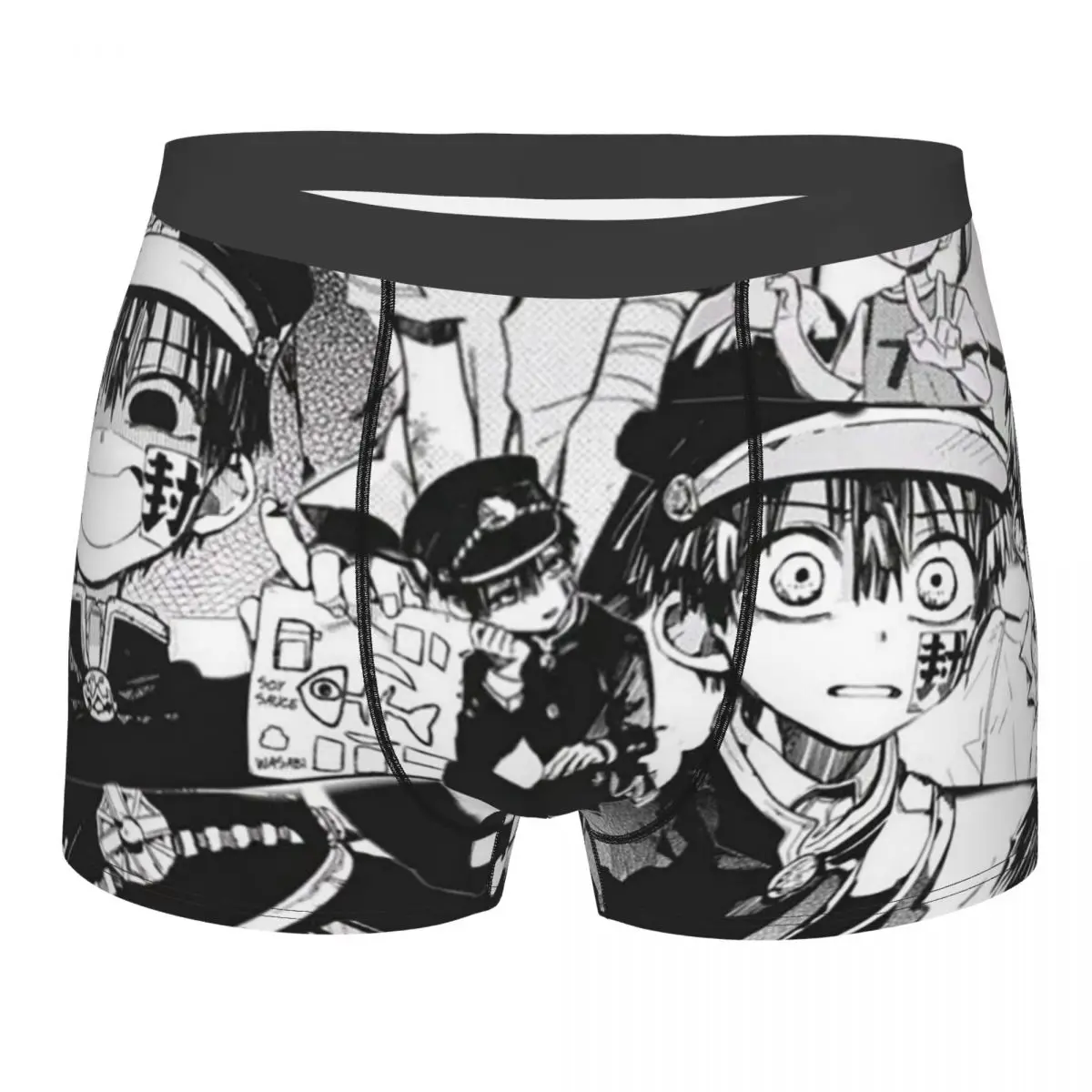 

Man Jibaku Shounen Hanako Kun Boxer Shorts Panties Soft Underwear Anime Male Printed S-XXL Underpants