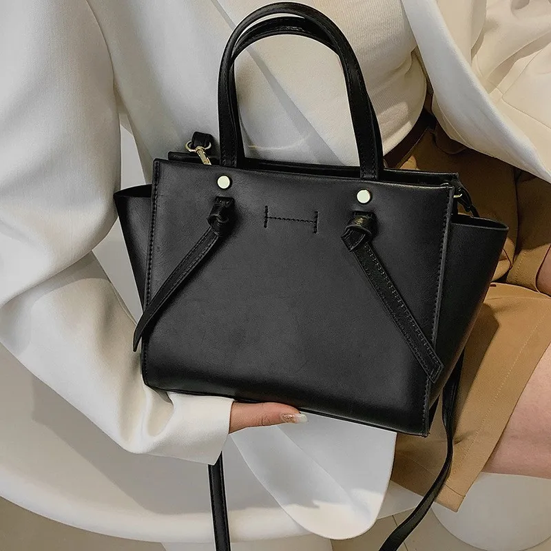 Soft PU Leather Crossbody Bags for Women 2022 New Solid Color Simple Shoulder Purses Female Brand Designer Trends Handbags Green