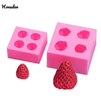 strawberry silicone mould fondant chocolate jelly making cake tool decoration mold oven steam available diy clay resin art