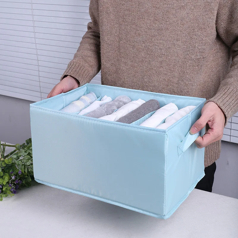 

Closet Organizer Jeans Compartment Storage Box Clothes Drawer Mesh Separation Box Drawer Divider Home Wardrobe organizer clothes