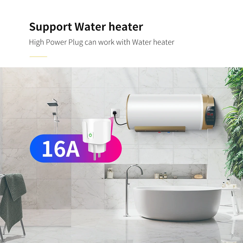 Беспроводная розетка с таймером и монитором питания 16 А | Обустройство дома