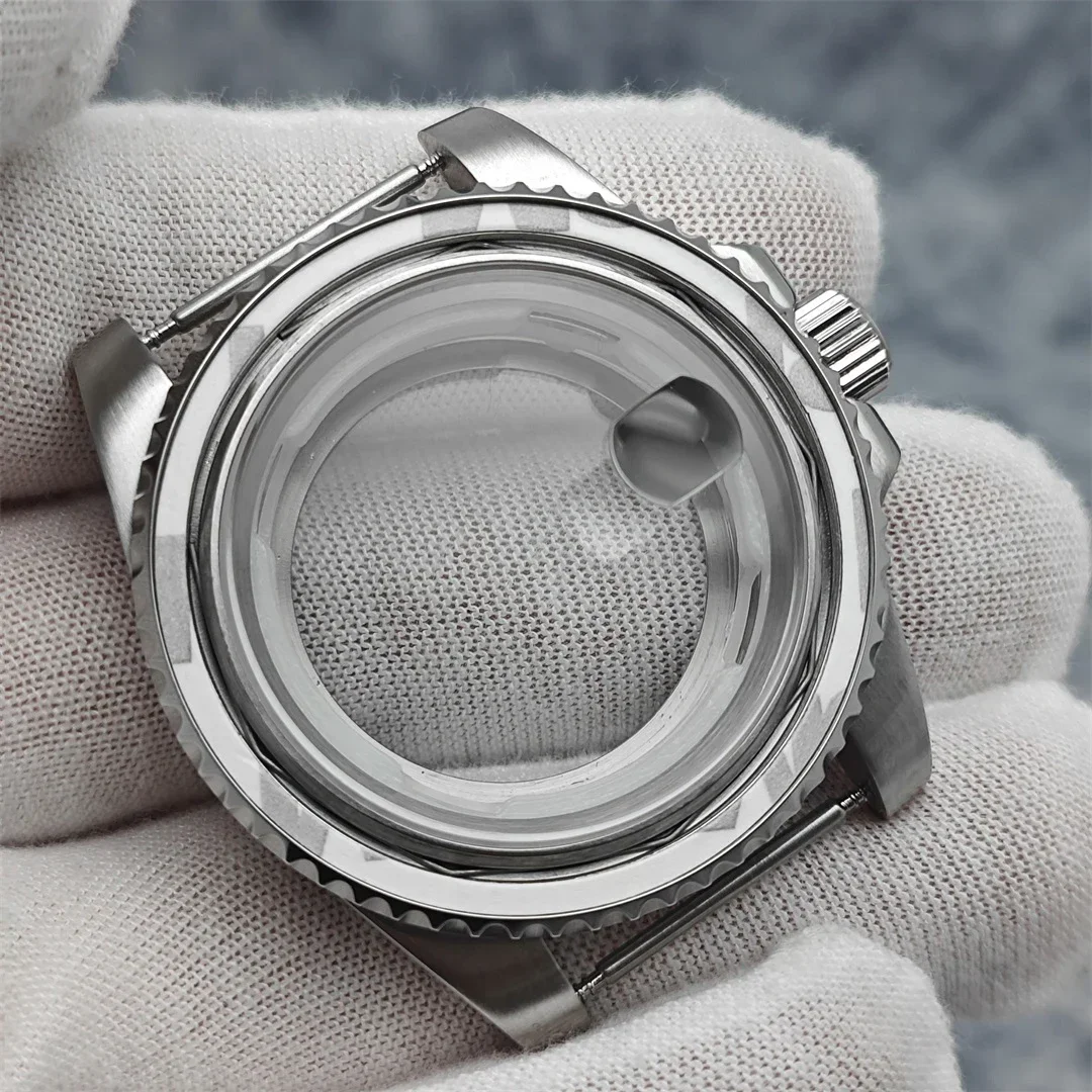 

40 мм, зеркальная фотография 8215 дюйма с сапфировым стеклом для часов NH35/NH36/8215/GD2813/GD3804, часовая часть с прозрачным дном