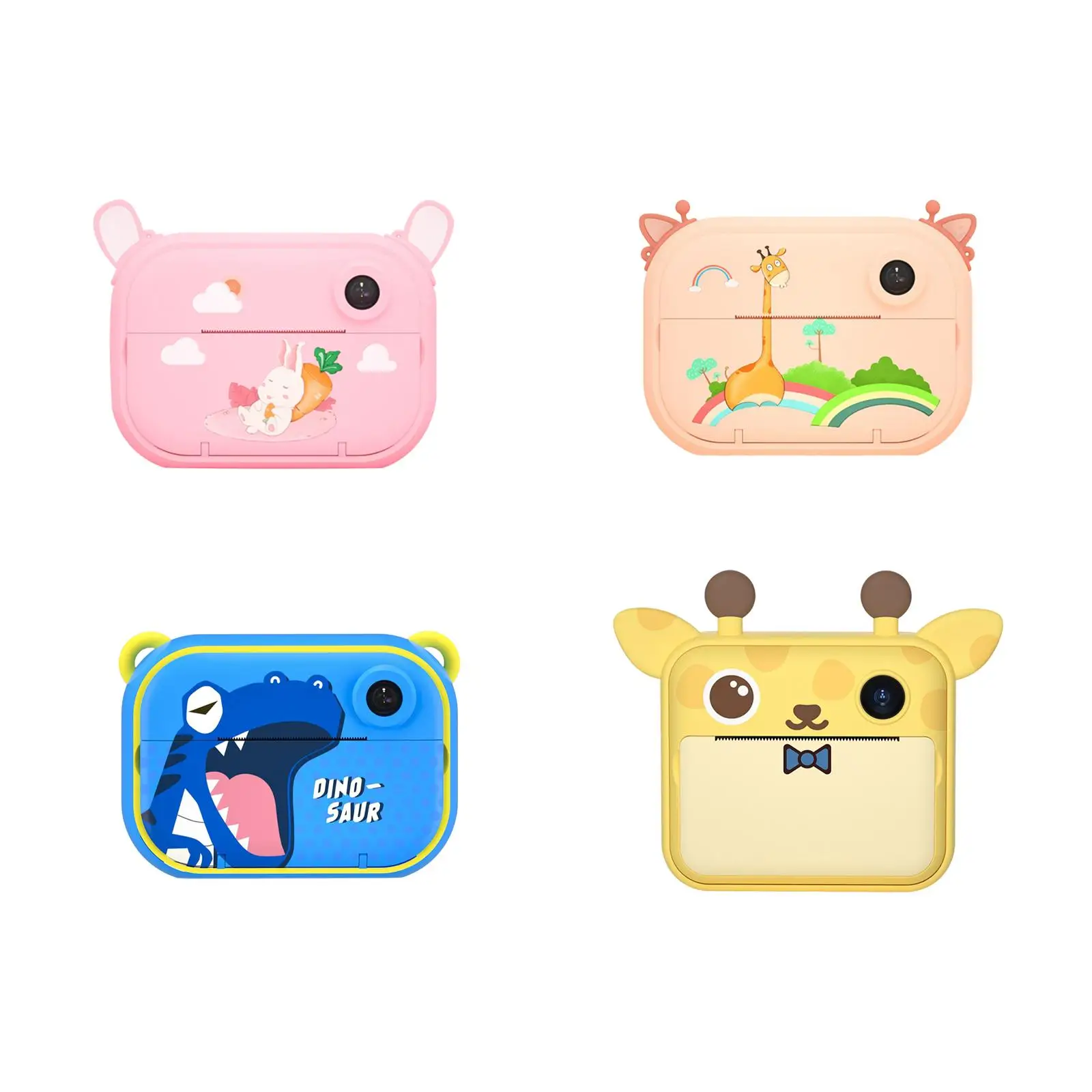 

Kids Instant Print Camera Learning Birthday Selfie for Children Toy 3-14 Years Old