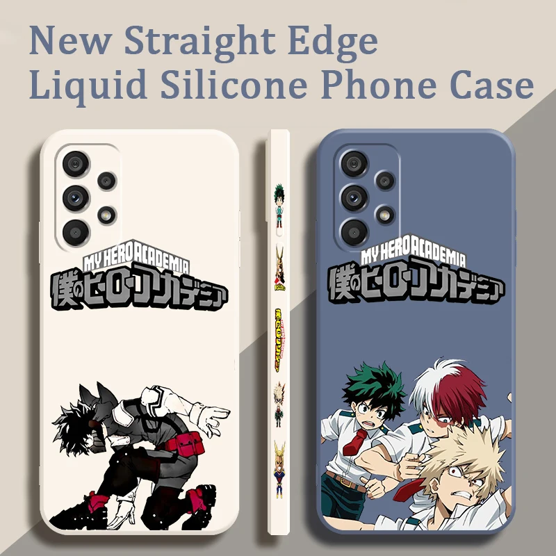 J-JoJo B-невероятные приключения крутой жидкий левый канат для Samsung A54 A53 A52 S A33 A32 A51 A71