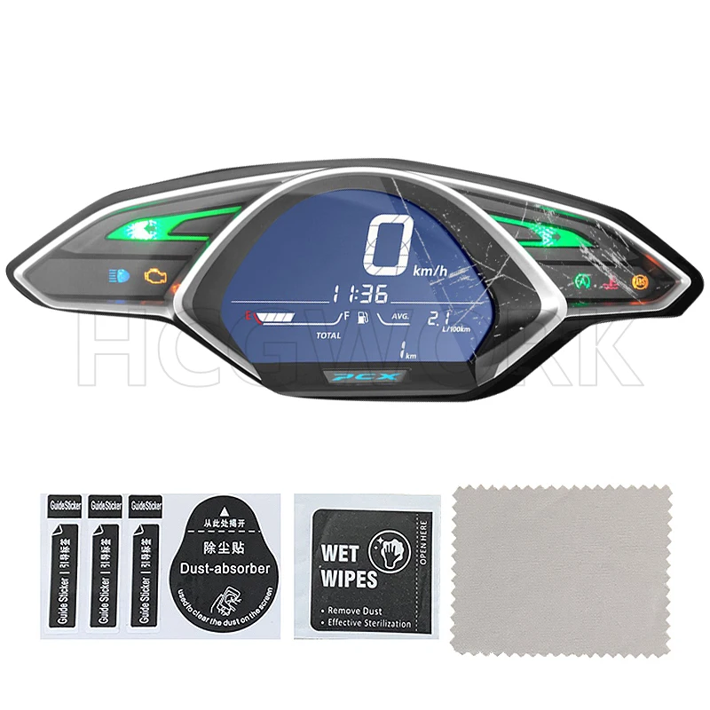 

Motorcycle Accessories Odometer Instruments Film Protection for Honda Pcx150