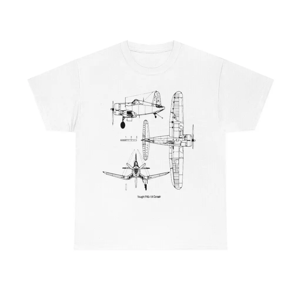 Рубашка для самолета Corsair F4U, футболка ВВС США, все размеры