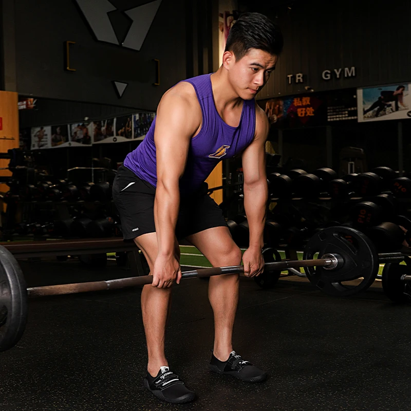 2023 New Weightlifting Shoes for Men and Women Breathable Strength Support Weightlifting Shoes Rubber Squat Sneakers