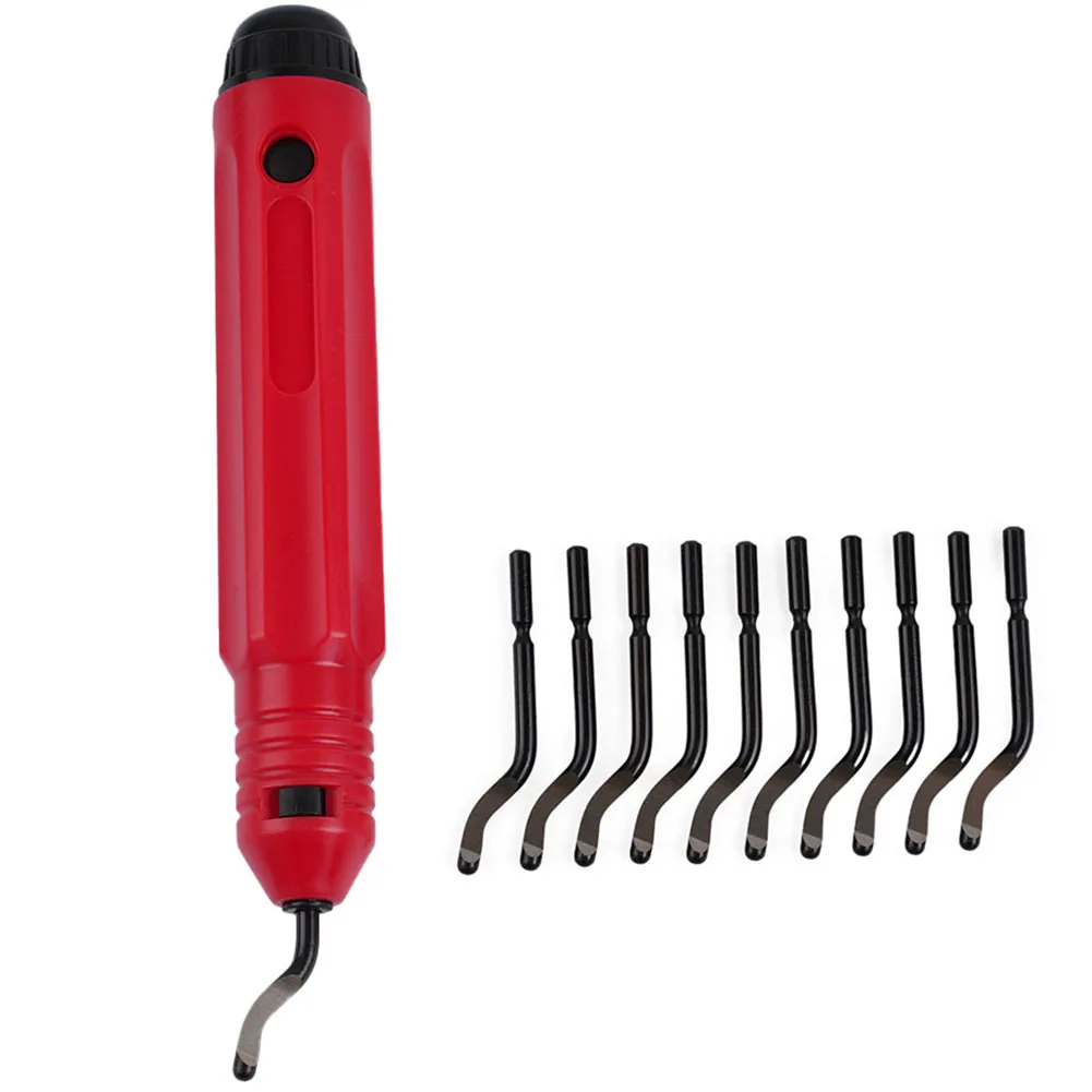 

BS1010 Blades Burr Handle Deburr Blade Deburring Bit For Glass HSS Hand Manual Tools Metalworking Remover Tools