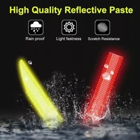 auto parts best reflective car tape anti collision adhesive sticker reflective warning safety tape film for cars and trucks in 5