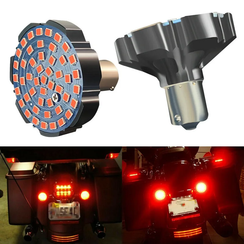 2 шт. мотоцикл 1157 указатель поворота для FLHRSE6 CVO Road King 2014 XL1200C Sportster 1200 Custom XL1200CX Roadster