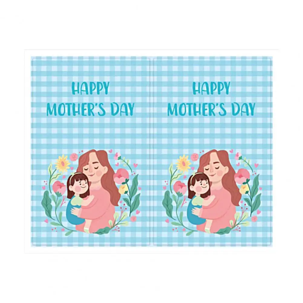 

Removable No Odor Mother's Day Themed Pattern Rectangle Packing Stickers for Household