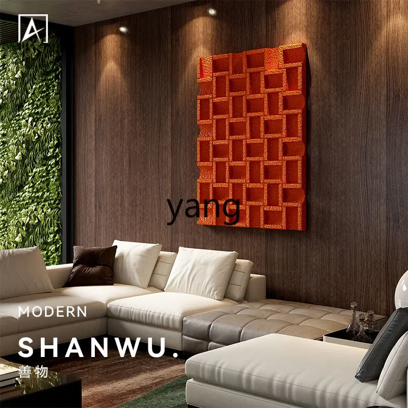 Yhl искусственная ручная роспись Спальня Коридор гостиная фон стены частицы