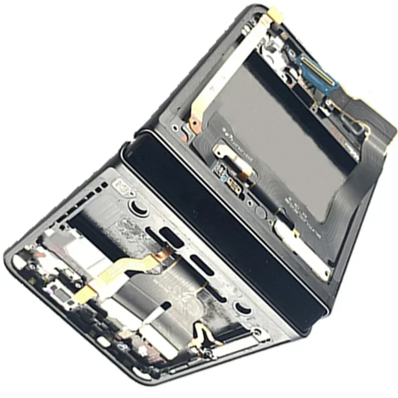 6 7-дюймовый AMOLED для Samsung Galaxy Z Flip 3 5G F711B F711N ЖК-экран с рамкой детали дигитайзера