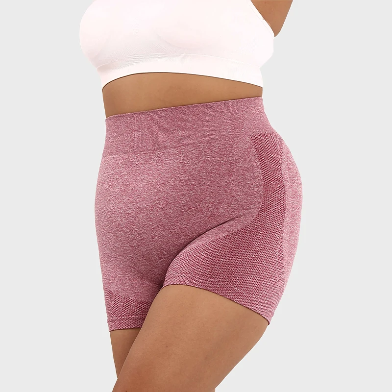 LUOYIYANG Seamless Plus Size Women's Shorts Push Up Gym Booty Lifting Sports Fitness Woman 2023 Solid Yoga Clothing L-3XL