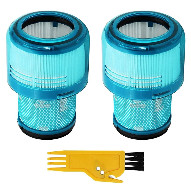 

2 Pack Filter For Dyson V15 SV14 V11 Detect Cordless Vacuum Cleaner, Reusable And Washable