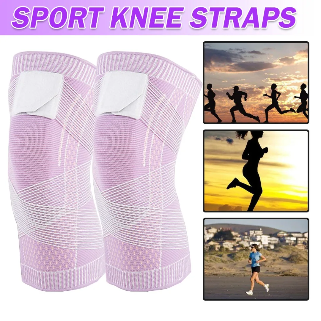 

1 Pc Knee Sleeve Compression Knee Brace Support Protector Sports Gym Joint Pain Relief Elastic Kneepad Running Pad Brace Sport