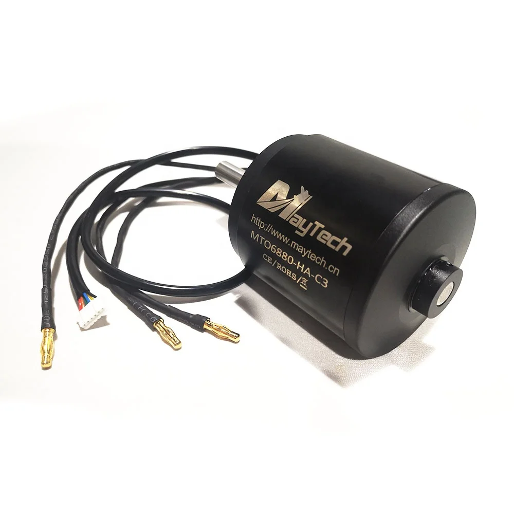 Бесщеточный мотор Maytech с внешним ротором 6880 кв сенсорный для электрического
