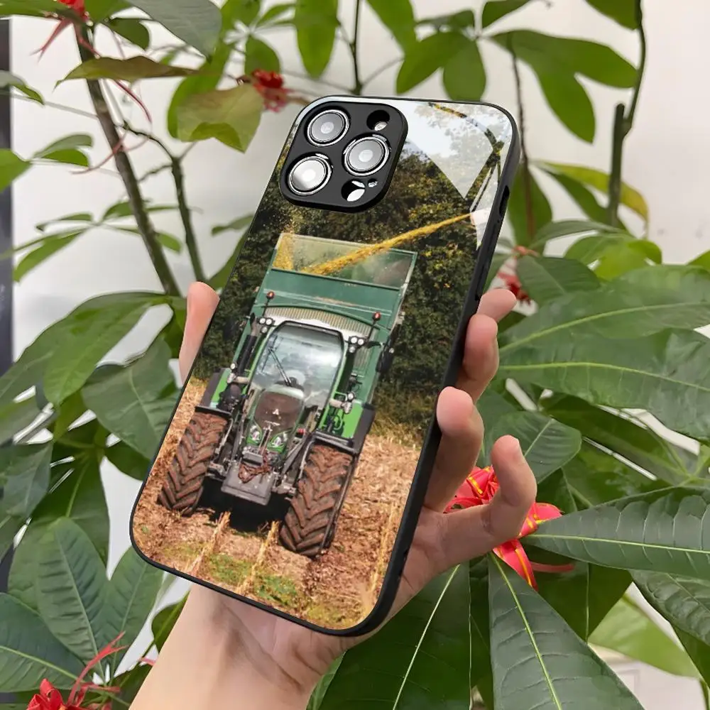 Чехол для телефона Fendt Iphone 16 15 14 12 11 13 Pro Max Mini 8 X Xr Xs Puls черный стеклянный чехол