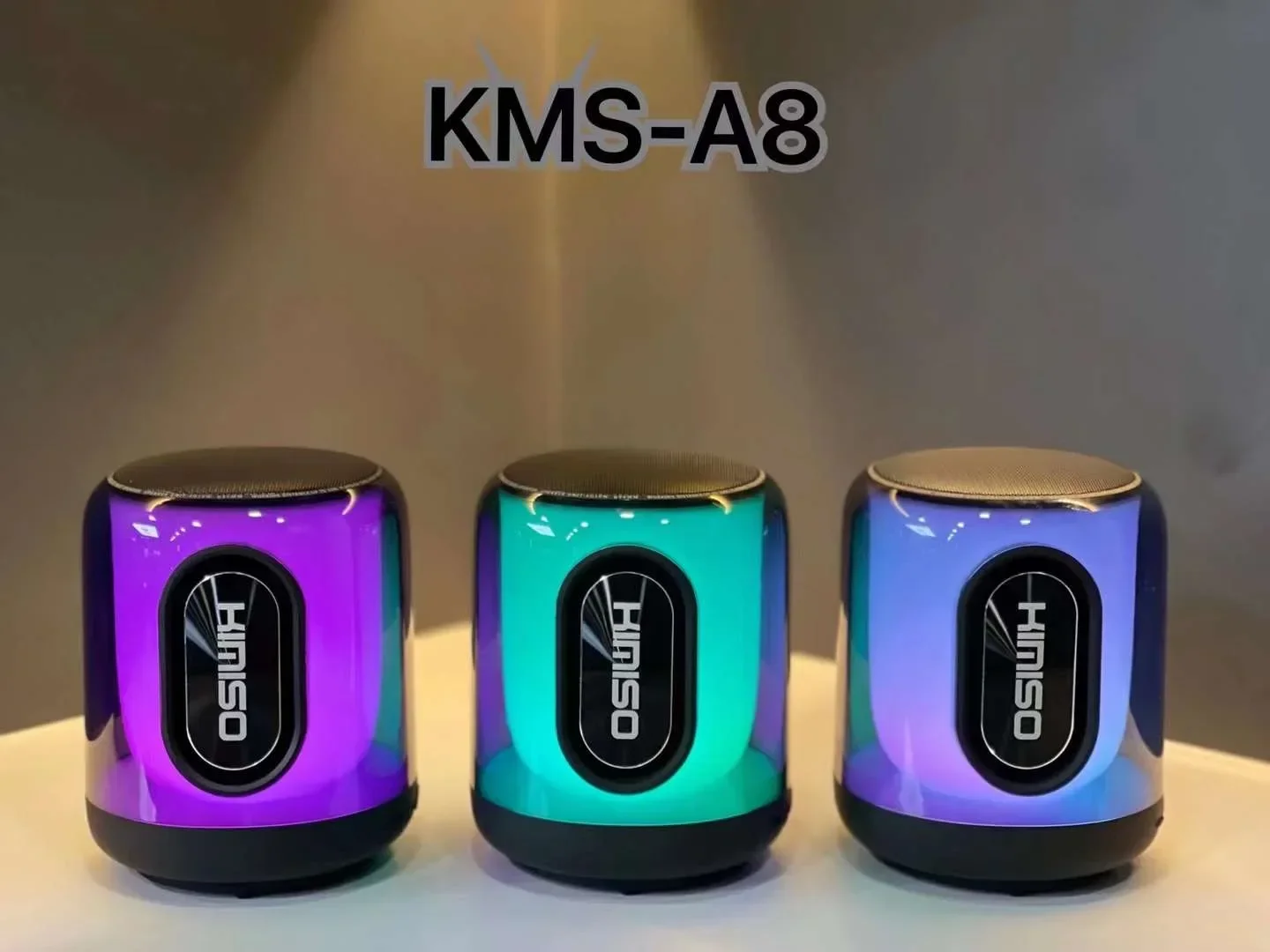 KIMISO KMS-A8 модный звуковой уличный музыкальный плеер светодиодный портативный