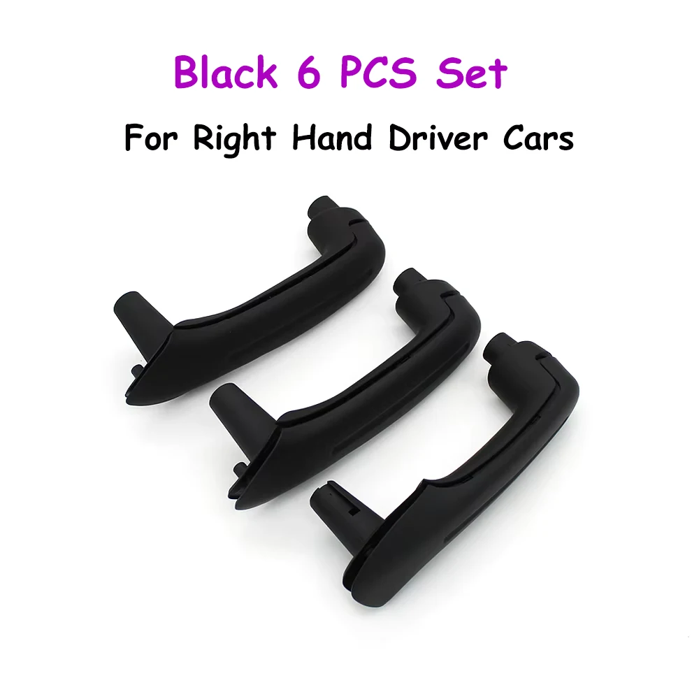 

RHD интерьер, черный, бежевый, передняя, задняя, левая и правая дверная ручка, набор для Volkswagen VW Bora Golf 4 MK4 Jetta 1999-2004 гг.