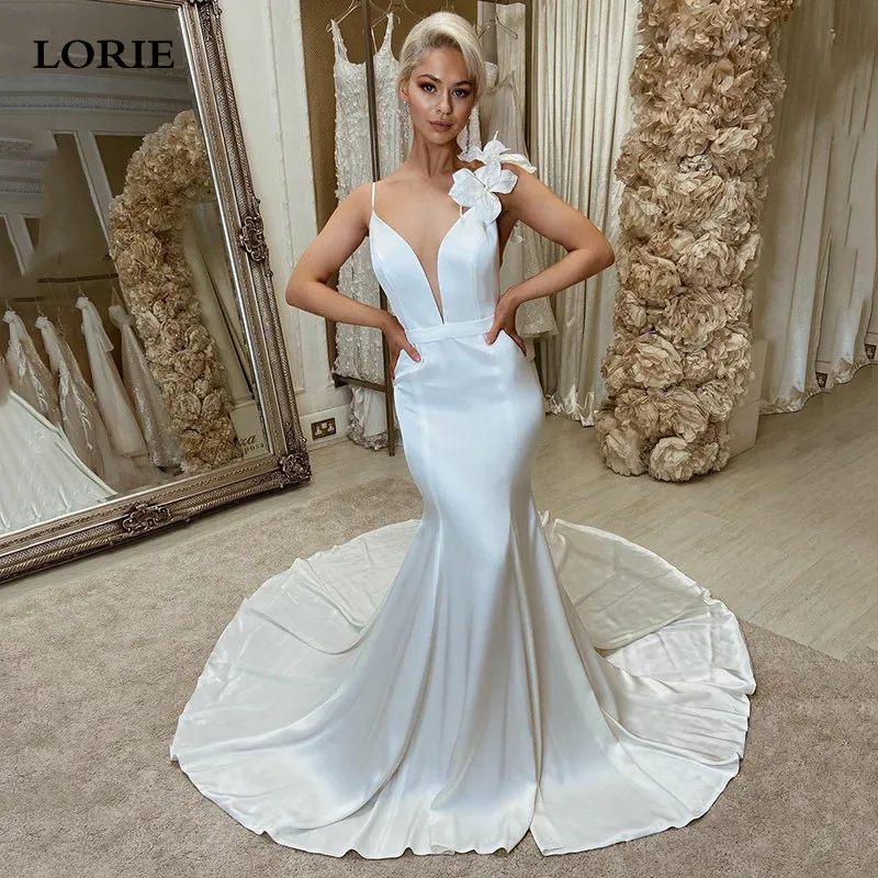 

Женское свадебное платье с юбкой-годе, без рукавов