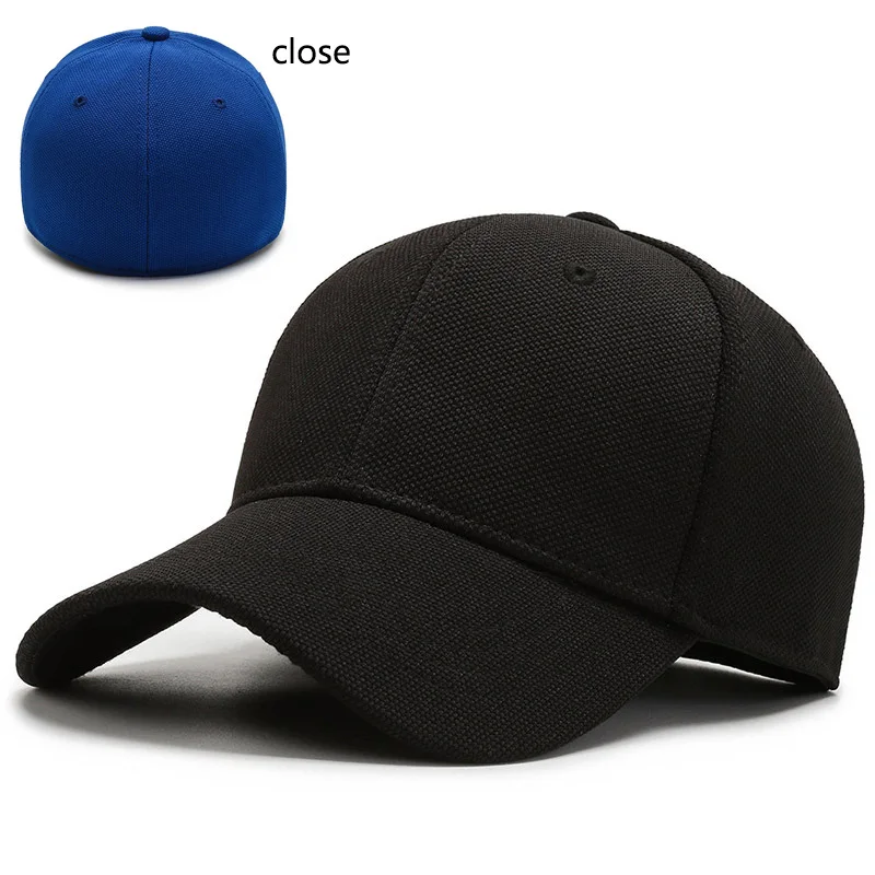 High Quality Close Baseball Cap Men Snapback Hats Caps Men Fitted Stretch Full Cap Women Gorras Bone Male Trucker Hat Casquette