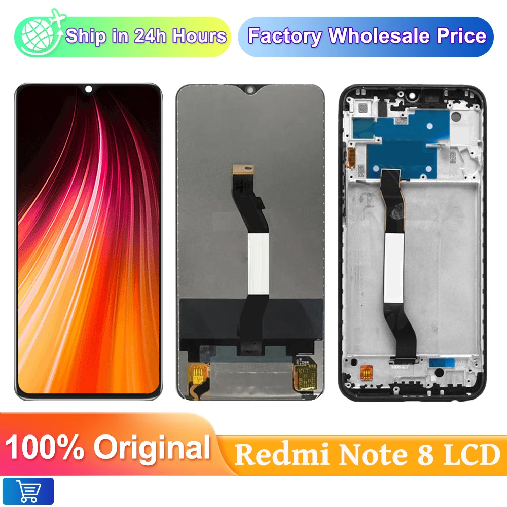 

Original 6.3" LCD For Xiaomi Redmi Note 8 LCD Display Digitizer Replacement For Redmi Note8 LCD Touch Screen Digitizer Assembly