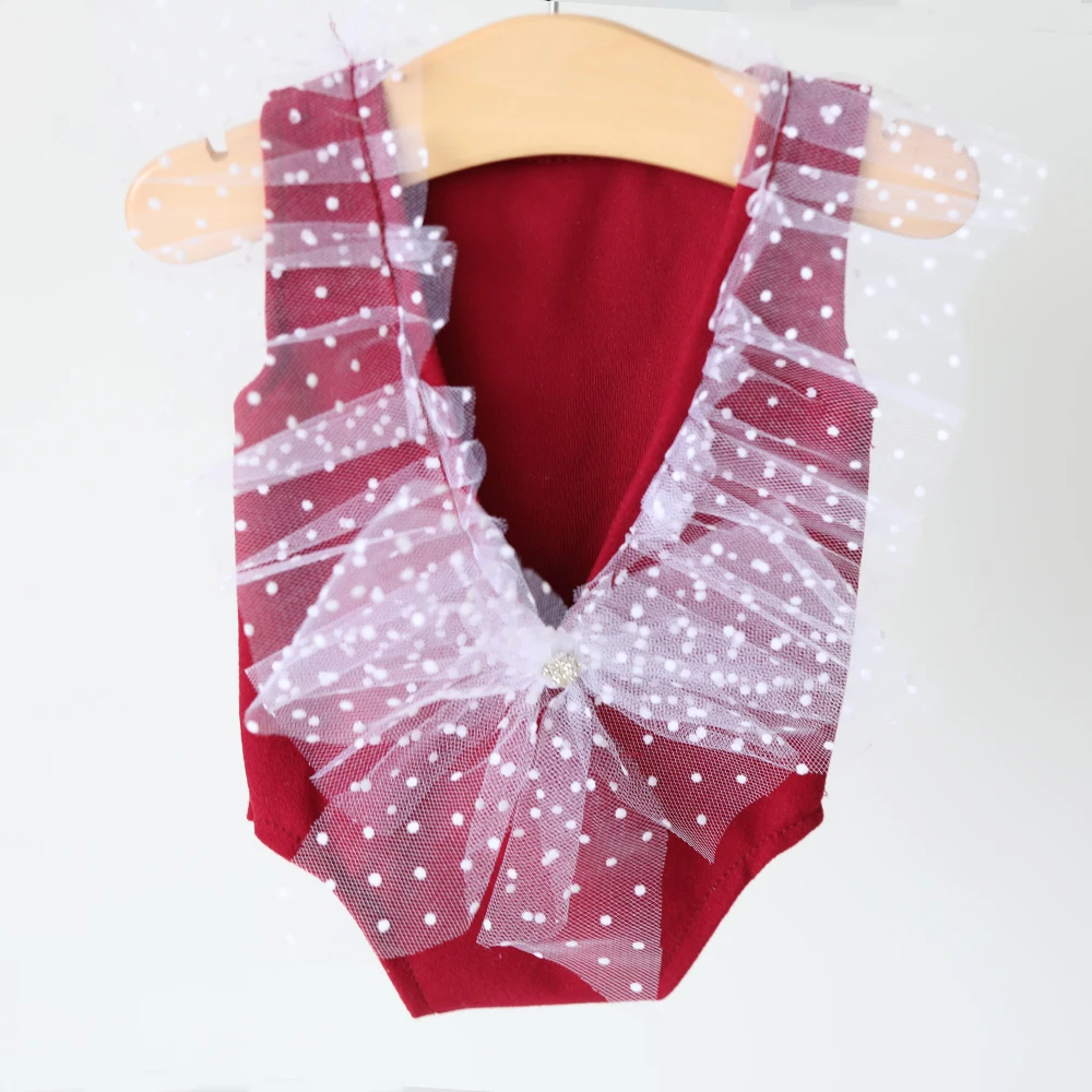 Кружевной наряд для фотосъемки новорожденных реквизит съемки детей повязка на