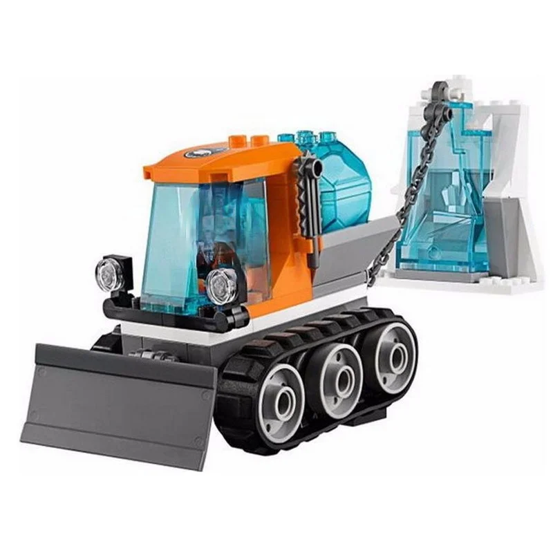 Новый город строительный ледяной корабль строительные блоки LG игрушки сделай