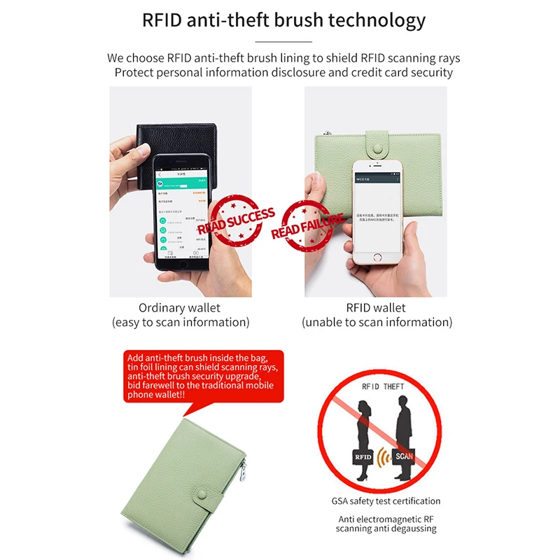 Новинка кожаный держатель для паспорта с зернистой поверхностью Обложка мужчин