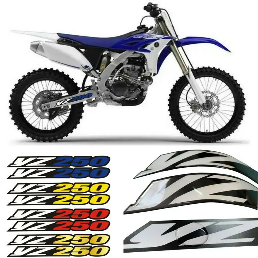 

3D Glue Swingarm Air Box Reflection Stickers For YAMAHA YZ250 YZ 250F/FX 250X/WR