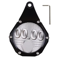 waterproof motorcycle tax disc motorbike universal round tax disc plate holder for scooters quad bikes mopeds atv