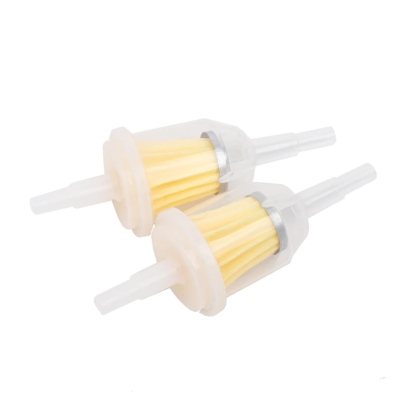 5 шт. встроенный газовый/топливный фильтр 6/8 мм 1/4 дюйма для газонокосилки